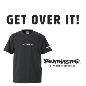 まちなか応援Tシャツ GET OVER PROJECT